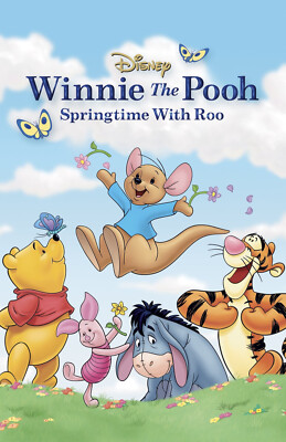 BB4943 Winnie the Pooh Springtime with Roo Film 2004 Movie Poster 11x17