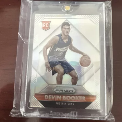 2015-16 Panini Prizm - Rookies Silver Prizm #308 Devin Booker (RC)