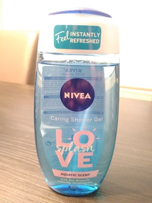nivea love splash shower gel