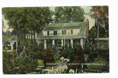  Chauncey Olcott's cottage , Saratoga NY posted 1911