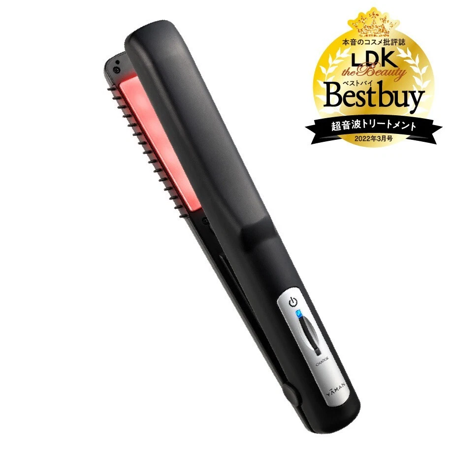YA-MAN Ultrasonic Hair treatments Shine Pro HC-21 Black hair iron
