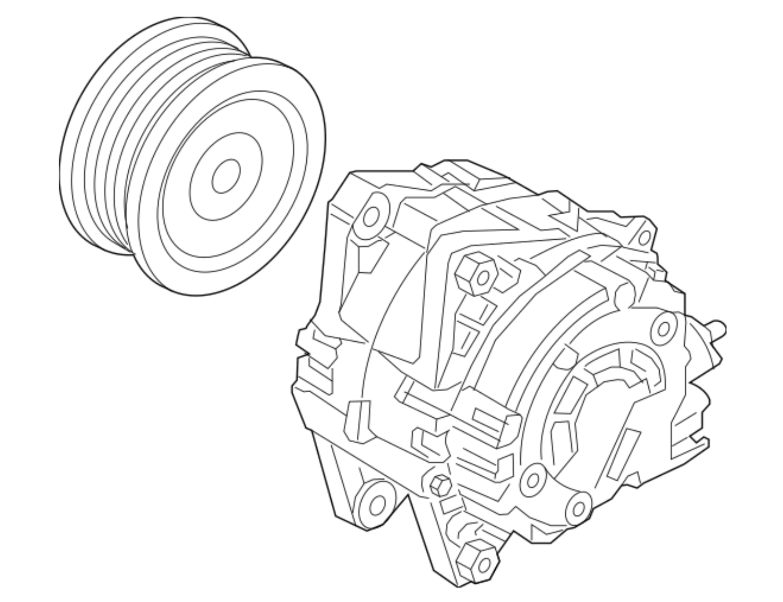 OEM 3730025700 GENERATOR Assy Ups for Kia Sportage 20112013 *2.0L