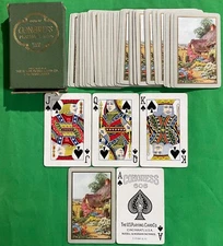 USPCC Old Vintage Congress 606W Named * THE GARDEN * Pack Playing Cards FLOWERS