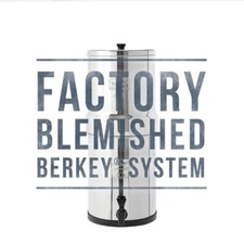 Blemished - Imperial Berkey Gravity-Fed Water Filter with 2 Black Berkey
