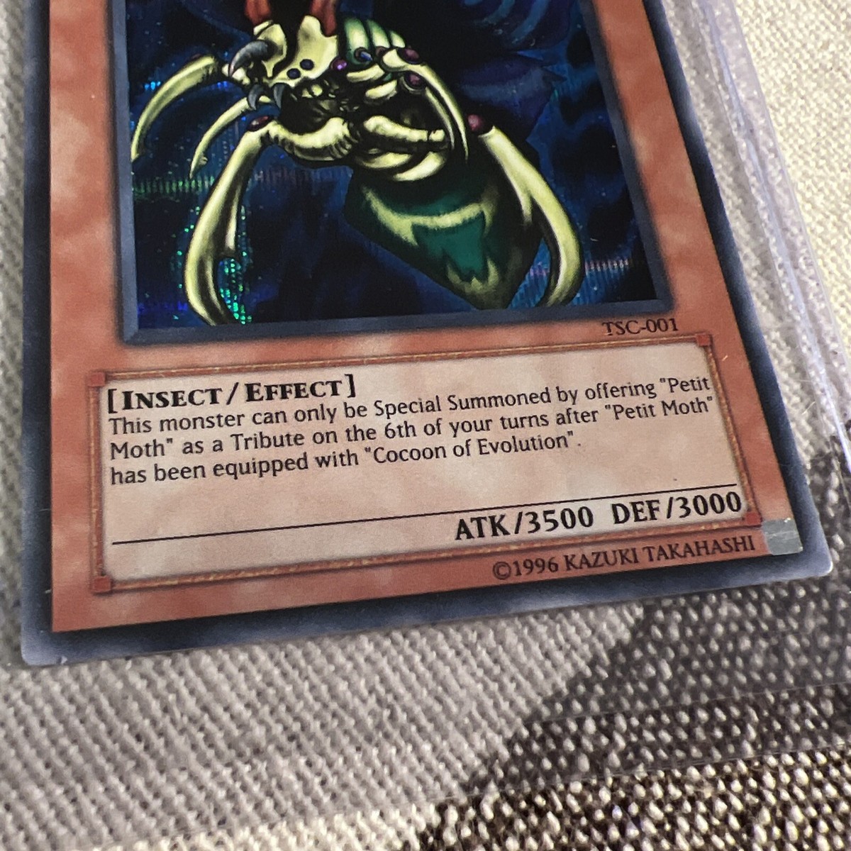 Perfectly Ultimate Great Moth TSC-001 3枚 Perfectly Ultimate Great Moth TSC-001 Yu-Gi-Oh Ultra Rare
