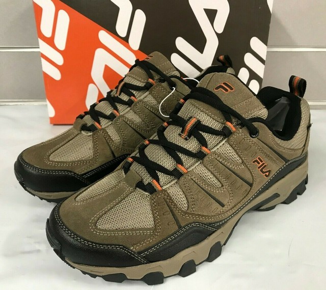 fila shoes mens brown