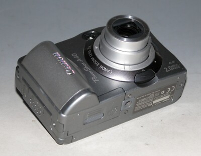 Canon PowerShot A40 2.0MP Digital Camera - Silver (Flash Not Work