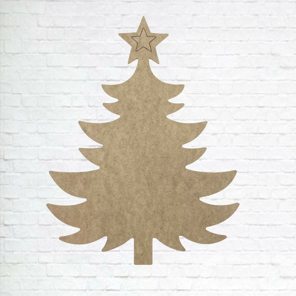 DIY Art Christmas Tree with Star Topper, Paint By Line - Image 3 of 3