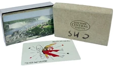 Vintage New York Central System Playing Cards Niagara Falls, NY - Complete Set