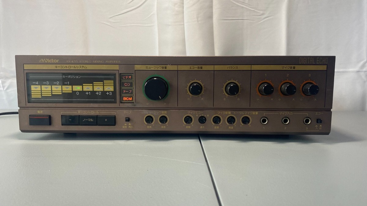 Victor AX-K55 Digital Echo Processor Mixing Control Amplifier