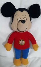 Walt Disney World 1976 Knickerbocker Mickey Mouse Doll/ Plush Toy.