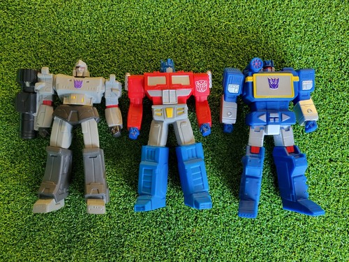 Transformers Titan Guardians Megatron Soundwave Optimus Prime 6" Figure Vinyl