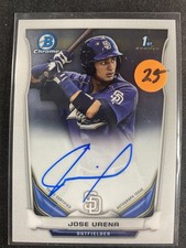 Urena, Jose - 2014 Bowman Chrome - Autograph - INV25