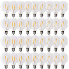 40-Watt Equivalent G25 Globe Dimmable Filament Clear CEC Title 20 E26 LED Vintag