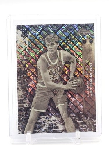 LIAM MCNEELEY 2025-26 TOPPS CHROME X CACTUS JACK ROOKIE LOGOFRACTOR #89 Q7600