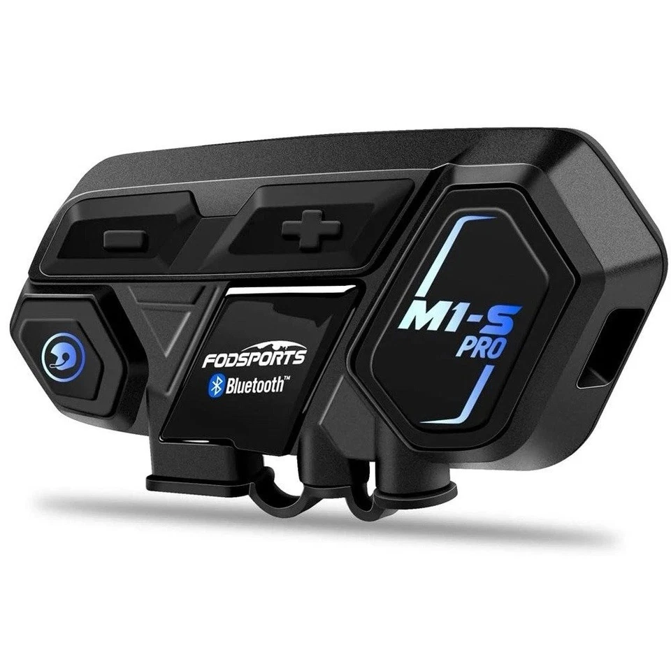 Fodsports M1-S Pro Motorcycle Bluetooth Headset. - image 2 of 4