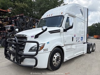 2022 Freightliner Cascadia T/A HR Sleeper Semi Truck Tractor Detroit A/T bidadoo