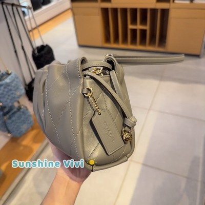 NWT Coach Faye Shoulder Bag With Quilting CCZ54 nappa Leather Gold NWT Coach Faye Shoulder Bag With Quilting CCZ54 nappa Leather Gold