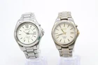 Fx2 Vintage Gents Quartz Working Wristwatches Inc Seiko Kinetic Titanium Etc