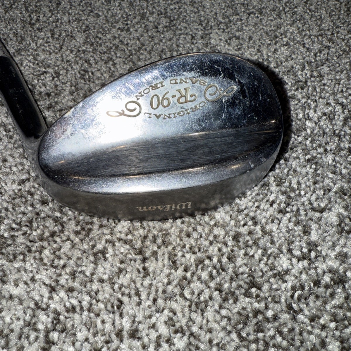 Wilson Original R-90 Sand Iron Sand Wedge (SW) 35.5” Brown Steel