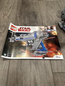 LEGO Star Wars: Resistance Bomber (75188) - 99% complete, with bombs, 1 minifig