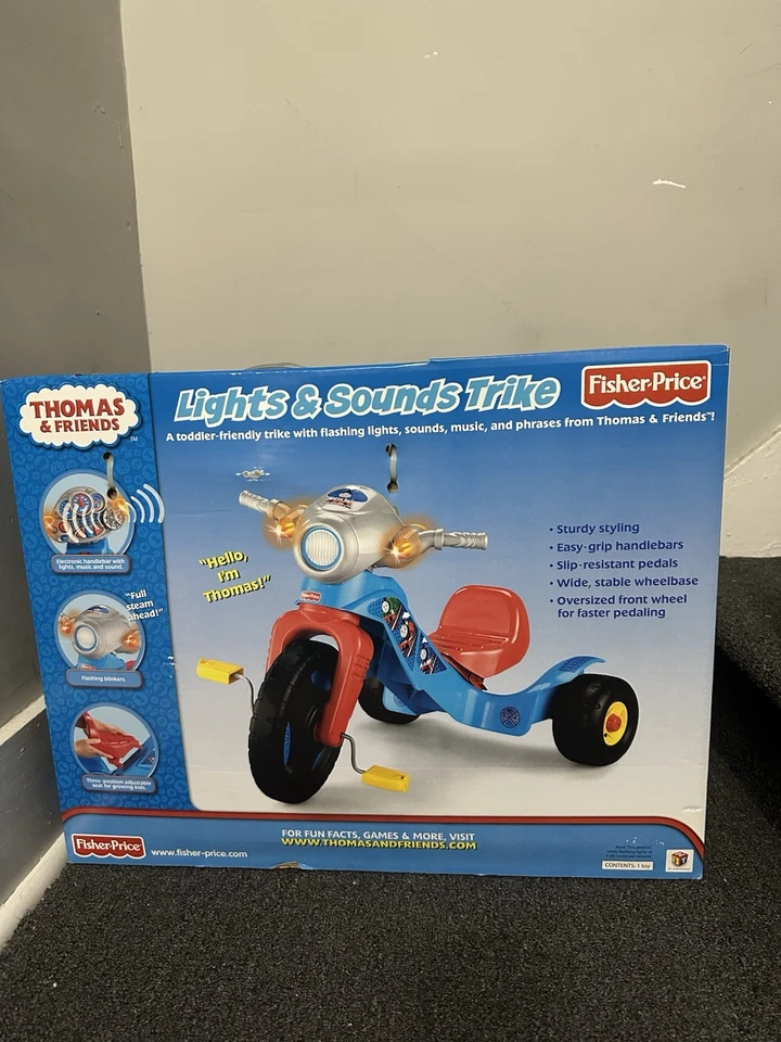 Triciclo Fisher-Price Thomas & Friends Luces y Sonidos TOTALMENTE NUEVO Foto 3 de 3