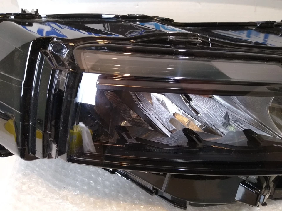 Faro para Nissan Rogue 2021-2024 pasajero derecho negro lámpara LED completa DEPO Foto 3 de 4