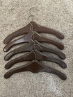 Lot of 11 Vintage Wooden Clothes Hangers Monogram G 17.75” Closet Display Decor — photo 4