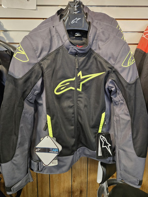 NEW Alpinestars T-SP X Superair Street Jacket Gray/Black/Yellow
