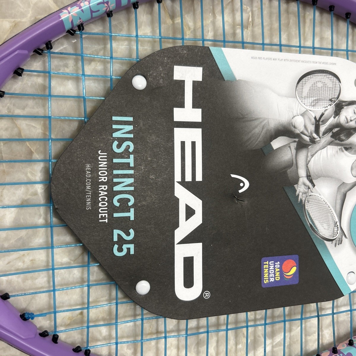 HEAD INSTINCT　ミニラケット【非売品】 Head Instinct 25 Junior Age 8-10 Tennis Racket Grip Size 3 7/8