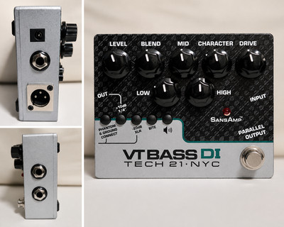 Sansamp VT bass DI - Bass effects preamp with direct out  and parallel output