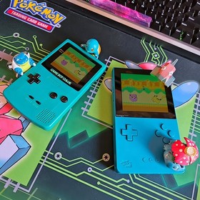 Nintendo Game Boy Color Console Handheld System Cleaned Tested New CaseRenewed P