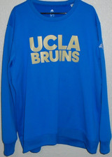 Adidas UCLA Bruins College Logo Crewneck Sweatshirt Mens XXL climawarm