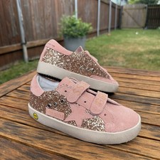 *NEW* Authentic Golden Goose Kids, Old School Glitter Superstar size 1y/ eu 32