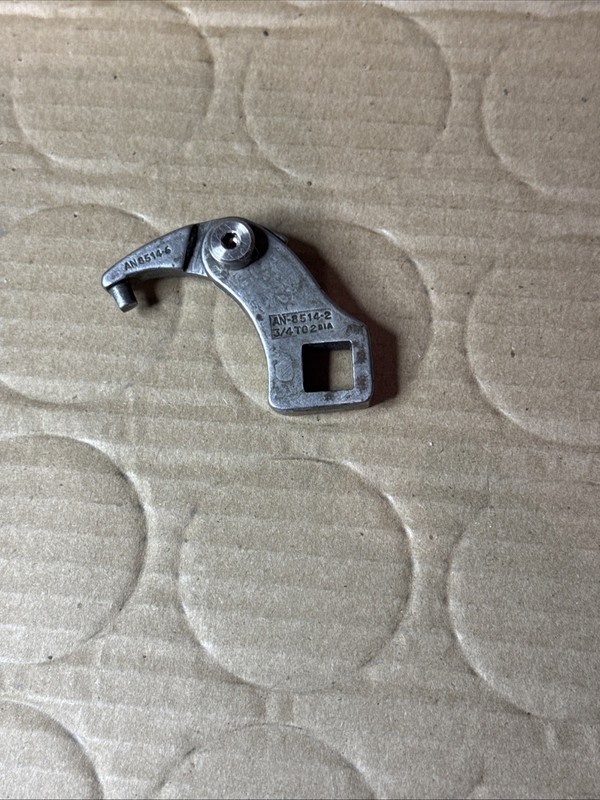 WWII USAAF Spanner Wrench AN 8514-6 & AN8514-2 3/8" drive