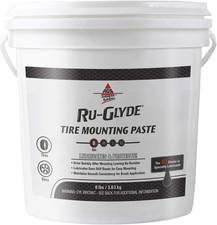 Ags Ru-glyde Tire Mounting Paste - 8lb Pail - Premium Quality Tire Mounting Lubr
