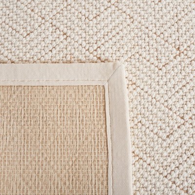 Natural Fiber Collection Runner Rug - 12' Runner, Ivory, Farmhouse Design, Id...