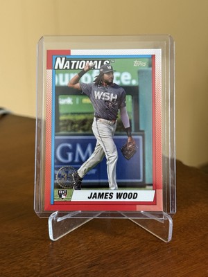 2025 TOPPS SERIES 1 BASEBALL. JAMES WOOD ''35TH ANNIVERSARY'' RC