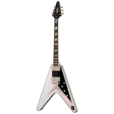 Epiphone Futura Flying V Custom Quicksilver Shift - E-Gitarre