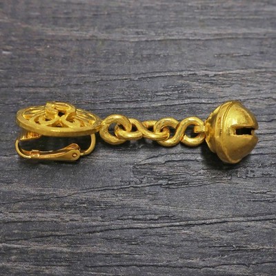 Chanel Vintage CC Logo Bell Gold Plated s-l400.jpg main image 2