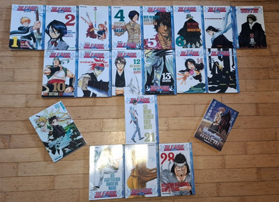 Bleach Manga´s (Band: 1-8, 10-15, 21, 26-28)