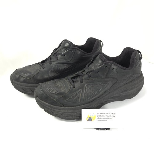 Hoka One One Bondi LTR Athletic Lace Up Running Shoe Mens Size 14 F27219J Black | eBay