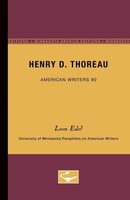 Leon Edel | Henry D. Thoreau - American Writers 90 | Taschenbuch | Englisch