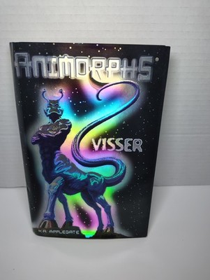 Visser Hardcover K. A. Applegate Vintage Hard Cover Holographic Animorphs & DJ