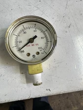 9-6220 Gauge Pressure 0-100  2.5” Thermal  Dynamics plasma Parts NEW OLD STOCK