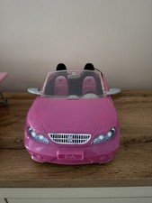 Mattel Barbie Pink Glitter Glam 2 Seater Convertible Car 2013