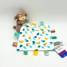 Mary Meyer Taggies Cuddlebud Monkey Plush Baby Security Blanket NEW
