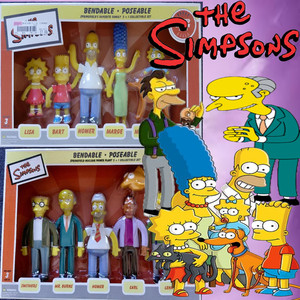 Simpsons Bendable Figures | eBay