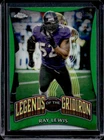 2024 Topps Chrome Football Green Refractor Ray Lewis #LOG-14