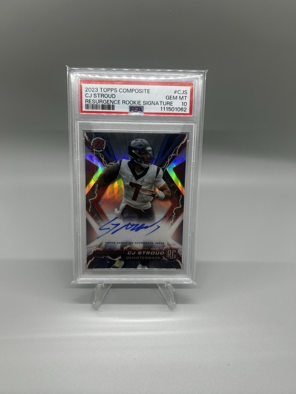 2023 Topps Composite - Resurgence Rookie Signatures C.J. Stroud #RRS-CJS PSA 10